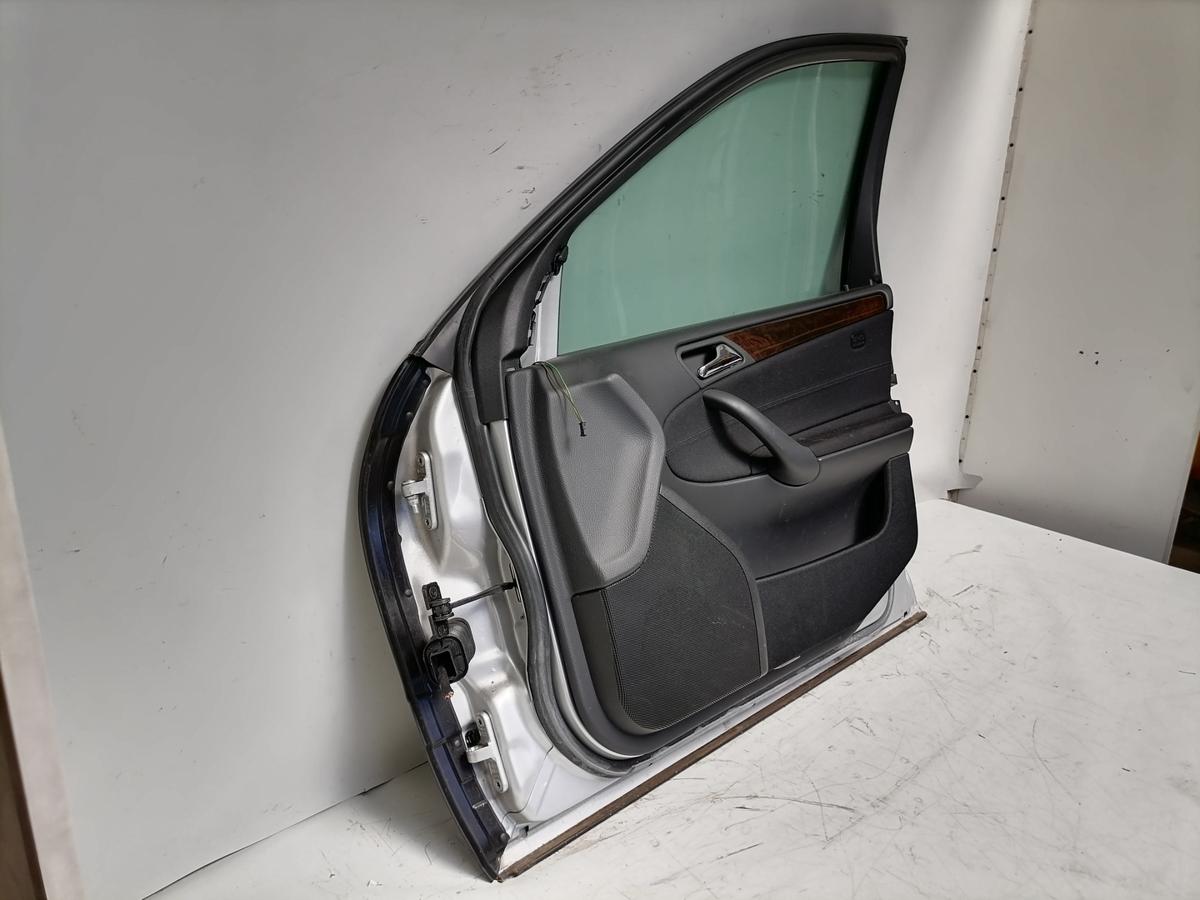 Mercedes W203 original T&uuml;r vorn rechts 744 Brillantsilber Rohbau Bj.2004